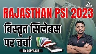 Rajasthan Police Sub Inspector Exam 2023 Syllabus Complete Detail by Adda247