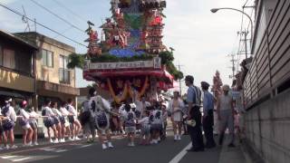 浜崎祇園祭　２０１０年　その２　東組　お昼のオオマギリ