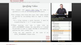PHP with MySQL - INSERT Command
