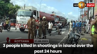 3 people killed in shootings in island over the past 24 hours