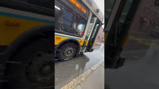 [MBTA] - Route 104 - Inbound to Airport Station -  Cross St | recorded at Cross St @ Broadway