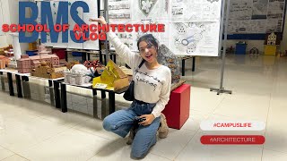 BMSSA CAMPUS TOUR  | VLOG PART 1 || Architecture University || Architecture student