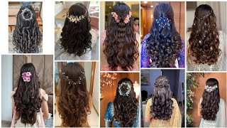 15+ New Long Hair Stylish Hairstyles Designs|Wedding hairstyles designs|reception hairstyles designs