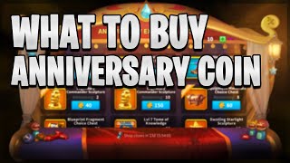 What to buy with Anniversary Coin 2022 RoK | Rise of Kingdoms