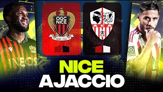 🔴 NICE - AJACCIO | Objectif Europe et Maintien ! ( ogcn vs aca ) | LIGUE 1 - LIVE/DIRECT