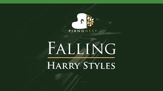 Harry Styles - Falling - LOWER Key (Piano Karaoke Instrumental)