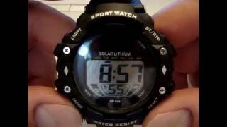 Skmei 3751 Solar Power LED Watch