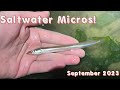 New Jersey Saltwater Micro-Fishing! (Night Fishing Leads To New Species!)