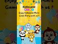 Put on your party outfits and enjoy with KidloLand Mini 😄🥳| KidloLand Mini | #kidloland #trending