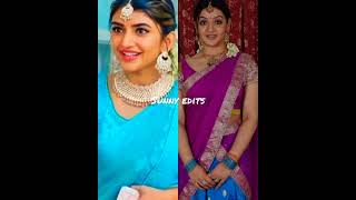 arthi agarwal vs sri leela same dress color #sunnyedits