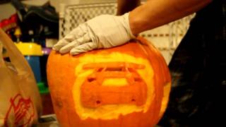 How to Carve a Rocket Bunny Pumpkin BRZ FRS GT86