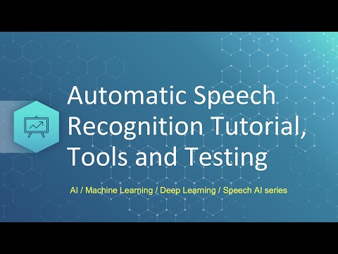 Tutorial on Automatic Speech Recognition, Testing Tools: OpenAI Whisper, Nvidia Conformer, SR, Deepgram, Sps