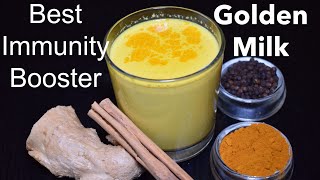 மஞ்சள் பால் நன்மைகள் | Turmeric Milk recipe | Weight Loss \u0026 Detox Drink| Golden Milk recipe in tamil