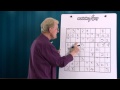 Lesson 6.  Sudoku Rule of exclusion.  2 empty cells hint for small numbers.