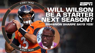 Shannon Sharpe believes Russell Wilson will be a starter in the NFL next season