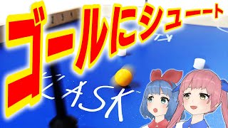 【ガチ対決】相手のゴールにボールをシュートするボドゲが楽しすぎたｗｗｗ