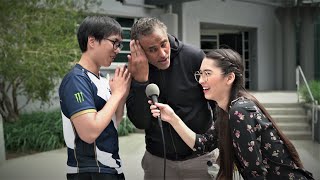 Doublelift, Rick Fox, and Ovilee TAKE OVER and ruin an interview