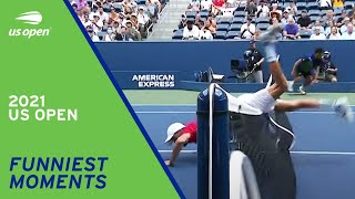 Funniest Moments! | 2021 US Open