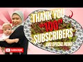 Terima Kasih 100 orang SUBSCRIBER “tetap syukur” dan SPECIAL MENU SAMBAL GORENG PETAI DAN IKAN BILIS