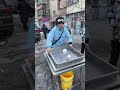 selling tofu on the street on february 18