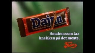 Reklamefilm - Dajm fra Freia (1980-tallet)