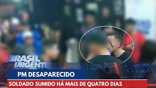 Polícia segue em busca do soldado Luca Angerami que sumiu no litoral de SP | Brasil Urgente