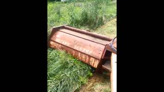 MC ROTARY SCYTHE CUTTING HAY