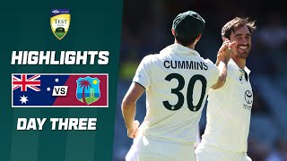 Australia v West Indies 2023-24 | First Test | Day 3