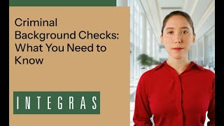 Criminal Background Checks   What You Need to Know