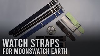 Watch Strap Options for Omega x Swatch Moonswatch Mission to Earth - Hooked On Straps