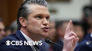 Hegseth's Iran testimony on Capitol Hill gets heated