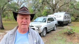 Holder Mine State Forest Campground, Manatees, and relaxation. That's what  camping should be about.