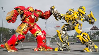 Transformers x Avengers - Bumblebee vs Iron Man Full Movie | The Last Knight [HD]