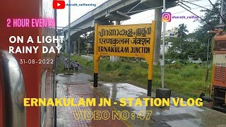 Ernakulam Jn , Two hours railfanning Vlog