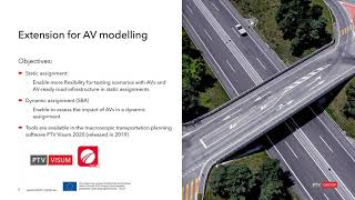 CoEXist webinar: Modelling of Automated Vehicles in PTV Visum