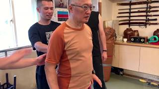 【八卦盤龍】【20190914(03)】力量的方向過與不過 取決於關節角度的調整