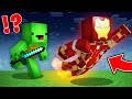 Iron Man Speedrunner vs Hunter - In Minecraft Maizen JJ and Mikey