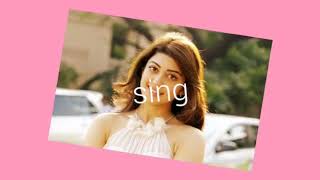 Pranitha Subhash new song video || made by fans