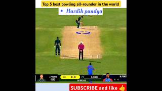 Top 5 best bowling all-rounder in the world ||realcricket24|| #shorts