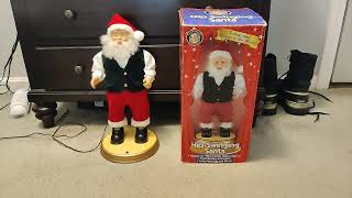 gemmy hip swinging Santa (rare version)