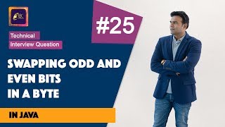 Swapping in Java | How to swap odd and even bits in a byte | interview questions and answers | ABC