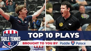 TOP 10 PLAYS brought to you by Paddle Palace --  Chicago, IL (MLTT Championship