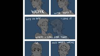Weak ( Klance lyric comic)