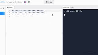 "Hello World" In BrainFuck programming language