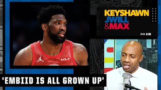 JWill on Joel Embiid's comments about Ben Simmons: He's all grown up! | KJM