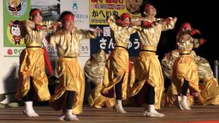 四街道 舞謳歌 2015 黒潮よさこい祭りファイナル.