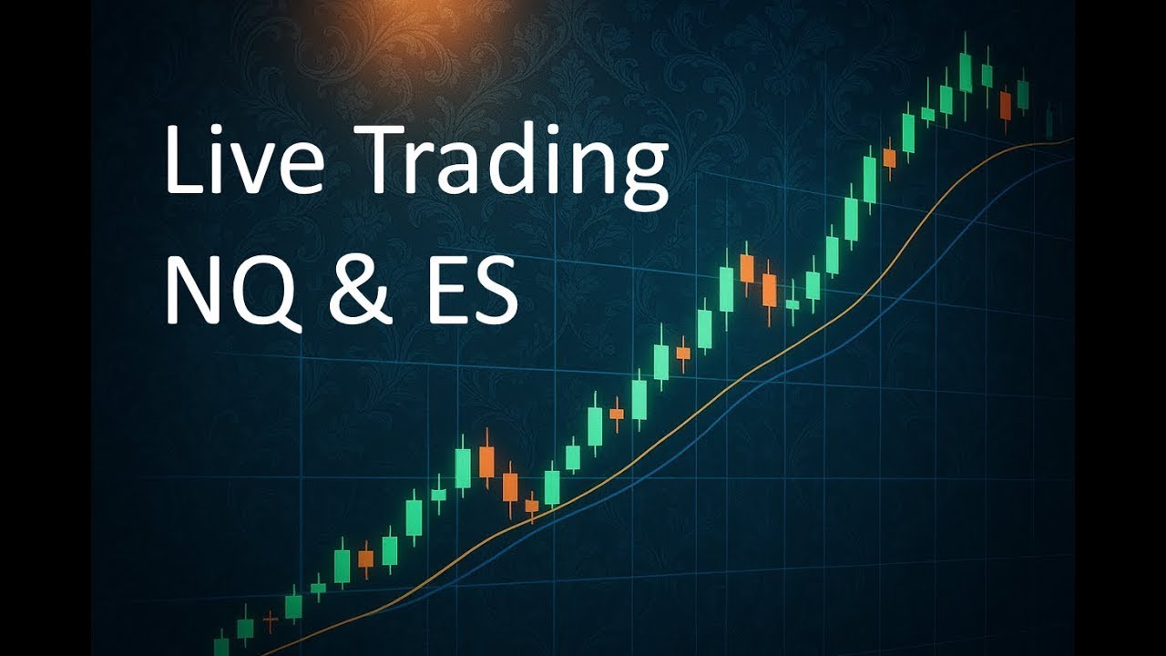 Live Trading Nq Es Youtube