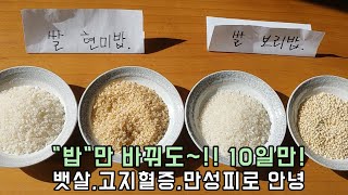 '밥'만 바꿔도! 10일 만에 허리둘레가 10.5cm감소하고 고지혈증, 만성피로 안녕!!!