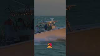 The Sea Hunter: Bravely Taking on Haulover Inlet's Notorious Conditions at Sunrise