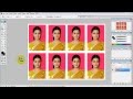 create Passport size Photo in adobe Photoshop 7.0 create Passport size Photo in adobe Photoshop 7.0